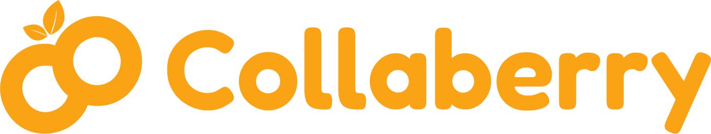 Collaberry - Logo - Horizontal - Sans Marge - Jaune